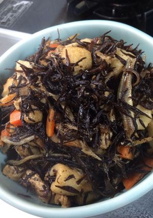 簡単、ひじきの煮物です!-レシピのメイン写真