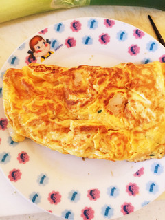 大胆でズボラな卵焼き-レシピのメイン写真