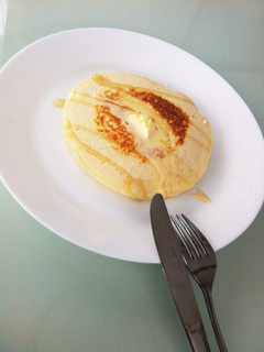 おやつ♪パンケーキ的な(-∇-)-レシピのメイン写真