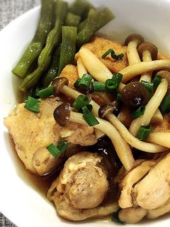 簡単!鶏肉と厚揚げの煮物♪-レシピのメイン写真