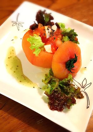 カプレーゼ風トマトカップサラダ☆-レシピのメイン写真