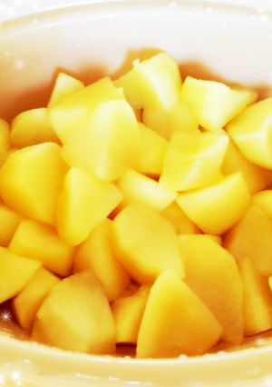 レンジでシャキシャキ☆りんごの甘煮♪-レシピのメイン写真