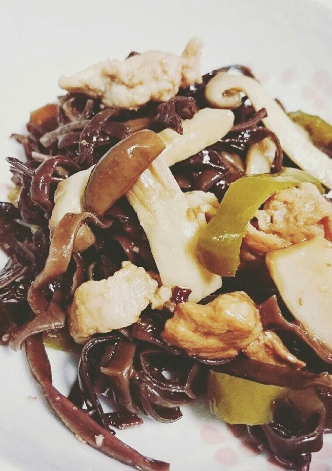 きくらげとピーマンの中華豚肉炒め-レシピのメイン写真
