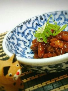 鶏皮の甘辛煮♪-レシピのメイン写真
