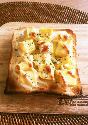 だし巻き玉子トースト-レシピのメイン写真