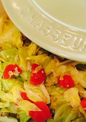 シャスール・ツナキャベツのバター蒸し煮-レシピのメイン写真