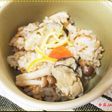 お茶と柚子香る★牡蠣の炊き込みご飯