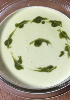 簡単!!抹茶のレアチーズケーキ-レシピのメイン写真
