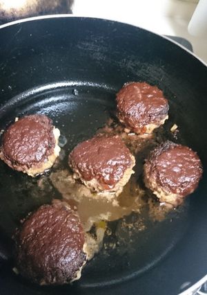 超簡単一口ミニハンバーグ。-レシピのメイン写真