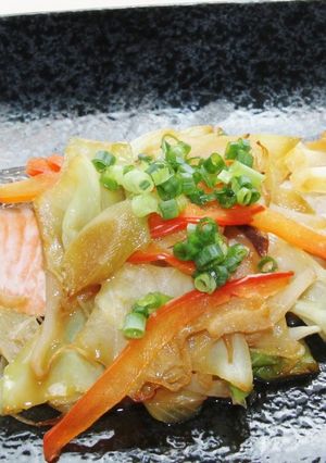 鮭のチャンチャン焼き-レシピのメイン写真