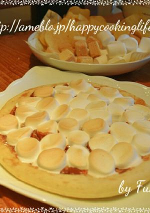 再現レシピ♪チョコレートチャンクピザ-レシピのメイン写真
