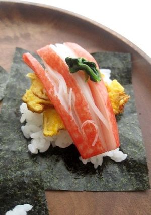 カニカマと玉子焼きの手巻きご飯-レシピのメイン写真