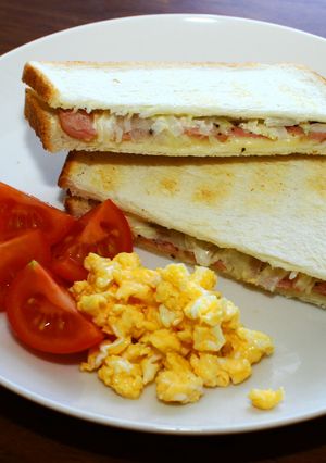 これはうまい！簡単オニオンチーズトースト-レシピのメイン写真