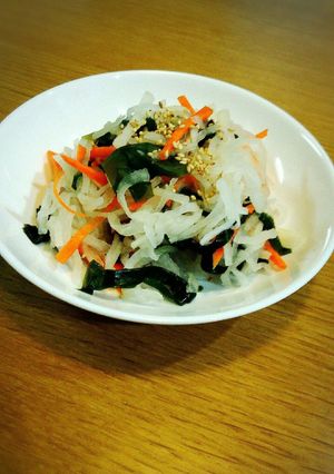 箸休めに♪大根のすし酢あえ-レシピのメイン写真