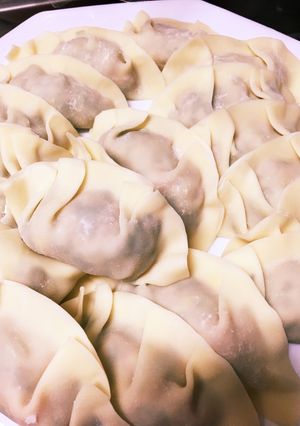 大根の葉っぱ 餃子が美味すぎるぅ〜〜-レシピのメイン写真