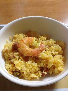 炊飯器でパエリア-レシピのメイン写真