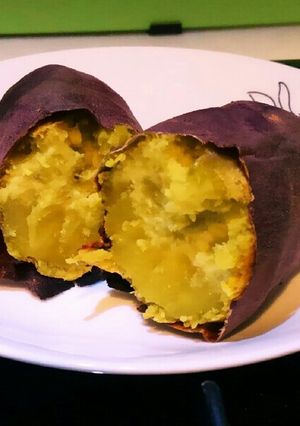 お子さまでも簡単にできちゃう焼き芋-レシピのメイン写真