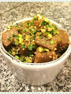 ごまねぎ蒟蒻-レシピのメイン写真