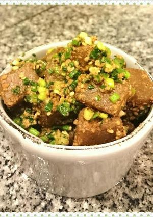 ごまねぎ蒟蒻-レシピのメイン写真