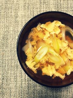材料2つで!簡単かき玉汁♪-レシピのメイン写真