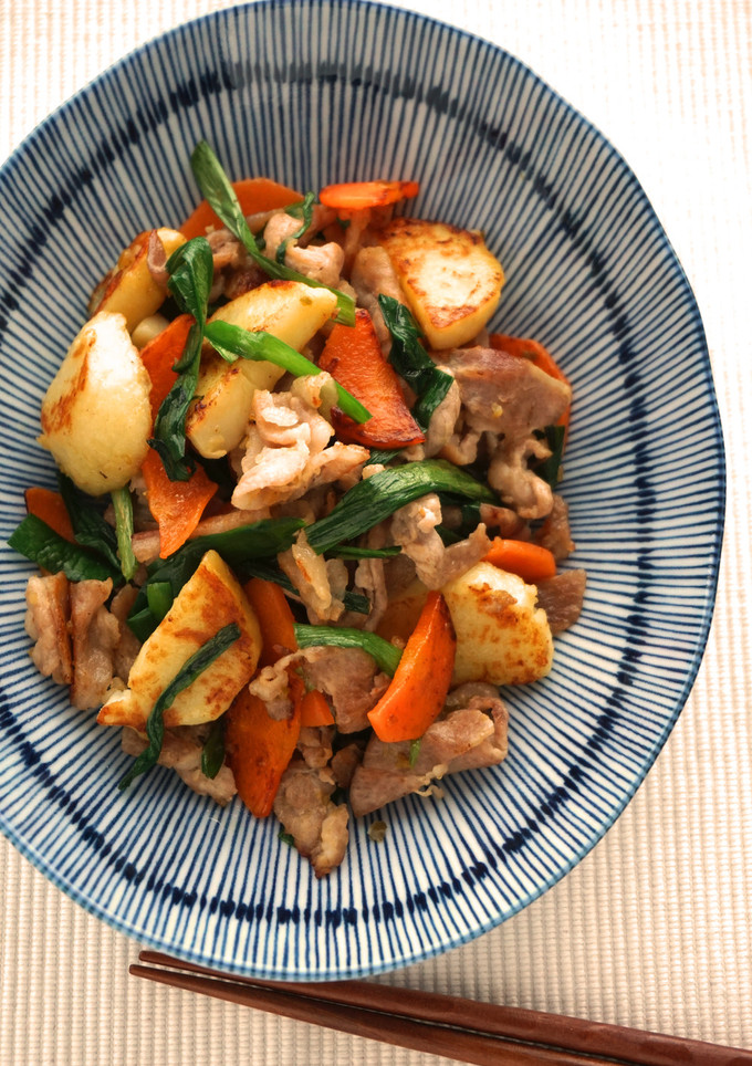 豚とニラの柚子こしょう野菜炒め-レシピのメイン写真