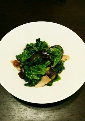 レタスとナスのベーコンおかか炒め-レシピのメイン写真