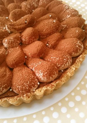 バレンタイン♪チョコタルト♪3層の出会い-レシピのメイン写真