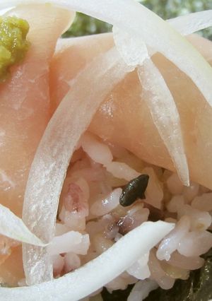 手まきごはん — 生ハム — 　-レシピのメイン写真