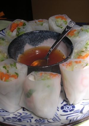 タイ風生春巻き-レシピのメイン写真