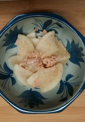 冬大根とツナのあっさり炒め♫-レシピのメイン写真