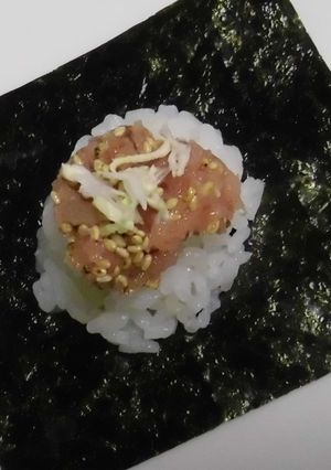 マグロユッケ手巻きごはん-レシピのメイン写真