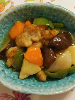 簡単!鶏肉と野菜の甘酢あんかけ-レシピのメイン写真