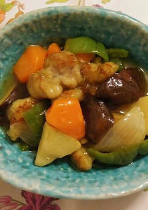 簡単！鶏肉と野菜の甘酢あんかけ-レシピのメイン写真
