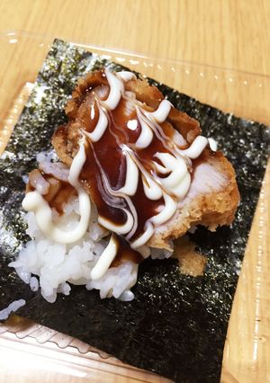とんかつのっけ手巻きご飯-レシピのメイン写真