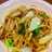 豚バラチンゲン菜のパスタ＊オイスター風味