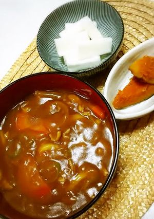 ☆定番カレーうどん☆体があたたまる～～♪-レシピのメイン写真