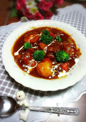市販のルーで♪ごちそうポークシチュー-レシピのメイン写真