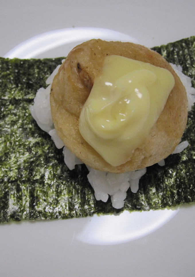 手まきごはん　たこ焼きのせ-レシピのメイン写真