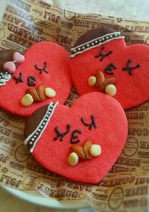 簡単♪バレンタインクッキー♪ハートちゃん-レシピのメイン写真
