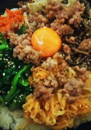 フライパンで石焼きビビンバ風-レシピのメイン写真