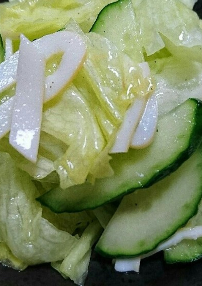 いかくんサラダ♪〜学校給食編-レシピのメイン写真
