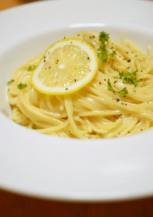 レモンクリームパスタコンソメ風味-レシピのメイン写真