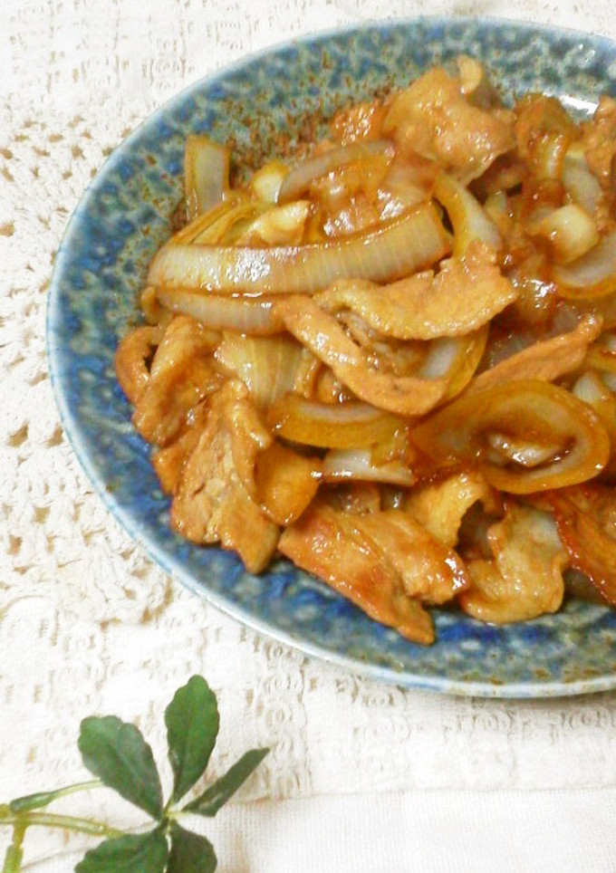 ✽豚肉と玉ねぎの中華風照り焼き炒め✽-レシピのメイン写真
