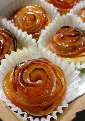 薔薇のアップルパイ-レシピのメイン写真