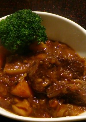 圧力鍋でカナダビーフの赤ワイン煮-レシピのメイン写真