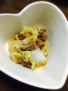 材料二つ♡白菜のうまうま煮☺︎-レシピのメイン写真