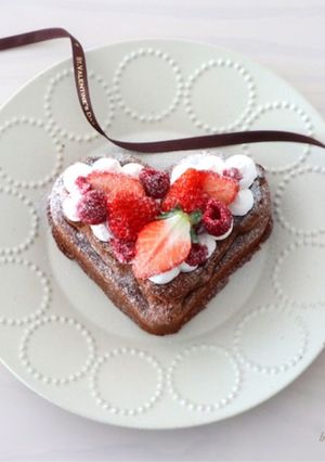 材料2つ♡1番シンプルなガトーショコラ♡-レシピのメイン写真