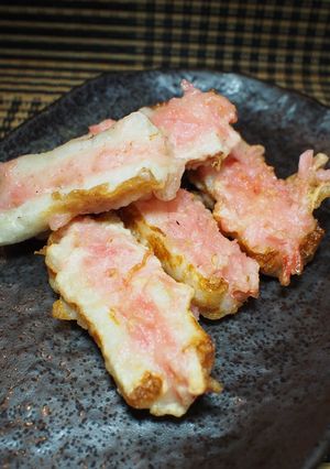 簡単おつまみ♪「竹輪紅生姜揚げ」-レシピのメイン写真
