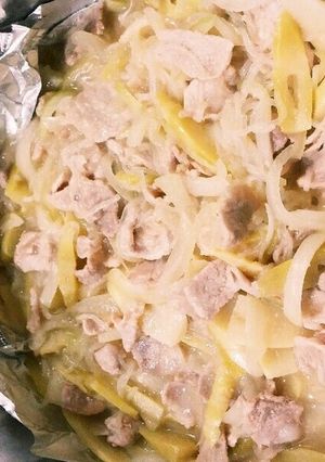 豚肉とタケノコ炒め-レシピのメイン写真