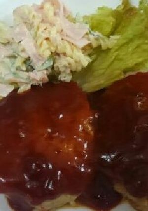 美味しい！我が家の豆腐ハンバーグ-レシピのメイン写真